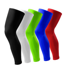 Sports leg compression sun protection breathable quick-dry high-elastic leg sleeve guard thin anti-slip running training basketball leg compression stocking