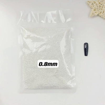 pack 500g small steel ball – Dırnaq bəzəkləri - 08-silver-1-jin-pack