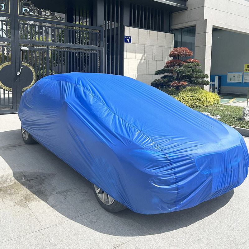 Four Seasons General Motors Car Cover PEVA Single Layer Dustproof, Rainproof and Sunscreen Car Off-road Vehicle Full Cover Car Cover
