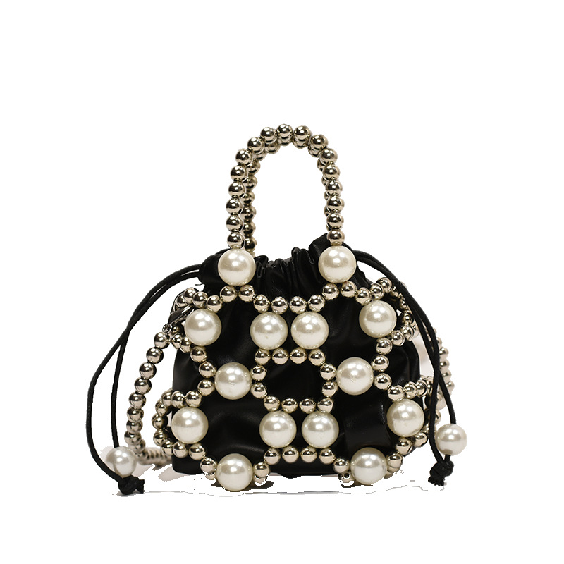 Versión coreana del nuevo estilo de verano bolso de mensajero para niños lindo perla bolso para niños y niñas mini bolso de hombro para niñas de estilo occidental