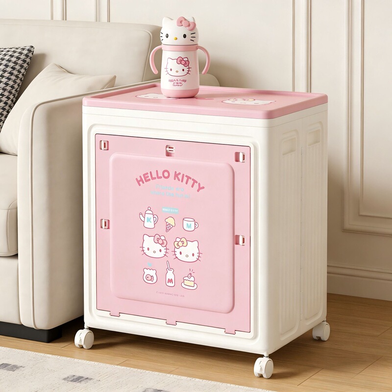 Children's Toy Storage Box, Clothes and Quilt Organizer, Doll Storage Bin, Extra-Large Household Flip-Top Storage Cabinet