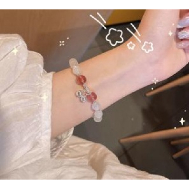 S008-딸기 크리스탈 [모조 캣츠아이]#SZ114