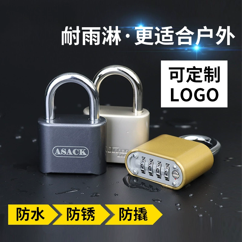 Большой замок с паролем навесной замок домашний водонепроницаемый антикоррозийный противоугонный оконный замок открытый склад двери длинный крюк