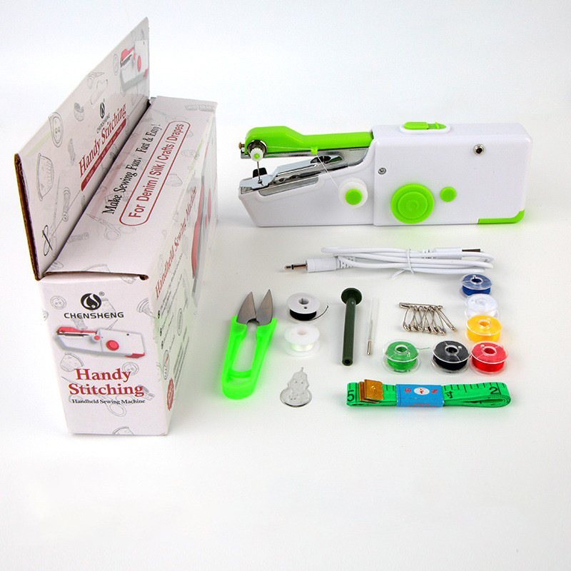 휴대용 전기 재봉틀 그린