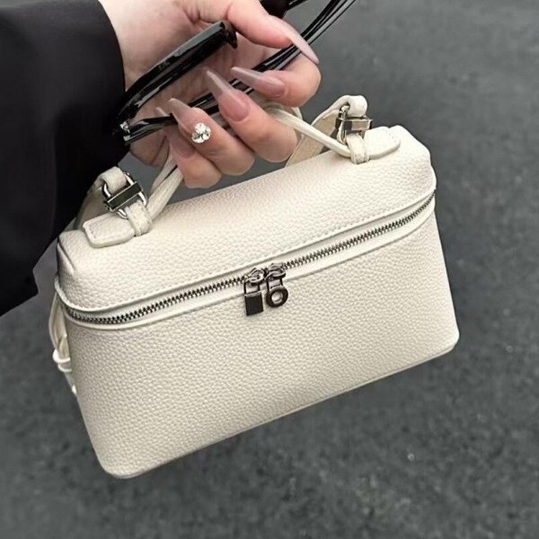 Women's New Bag Lp19 Lunch Box Bag, Handbag, Shoulder Bag, Crossbody Bag, Small Phone Bag, Small Square Bag