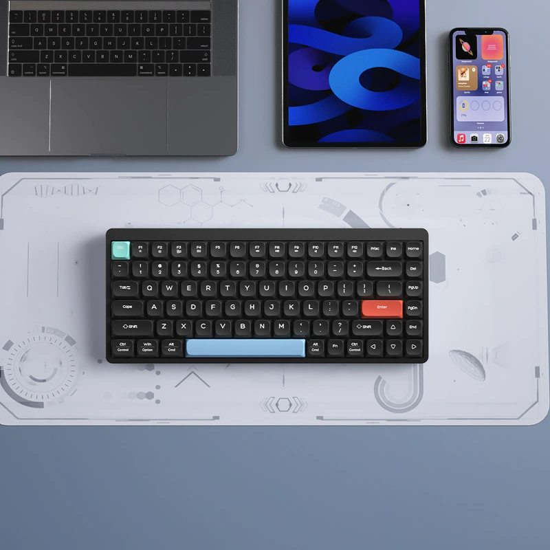 Ultra thin mute mechanical tablet handheld keyboard, wholesale, (Cross-border trading), bluetooth
