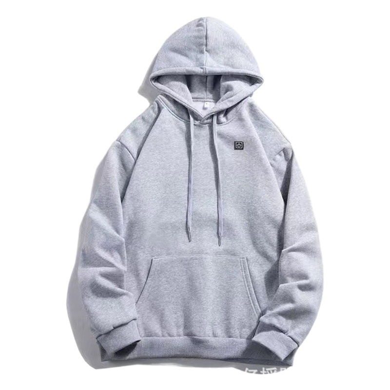 Suéter transfronterizo de los hombres suéter de calefacción USB cálido ropa de ocio al aire libre calefacción eléctrica suéter de calefacción con capucha