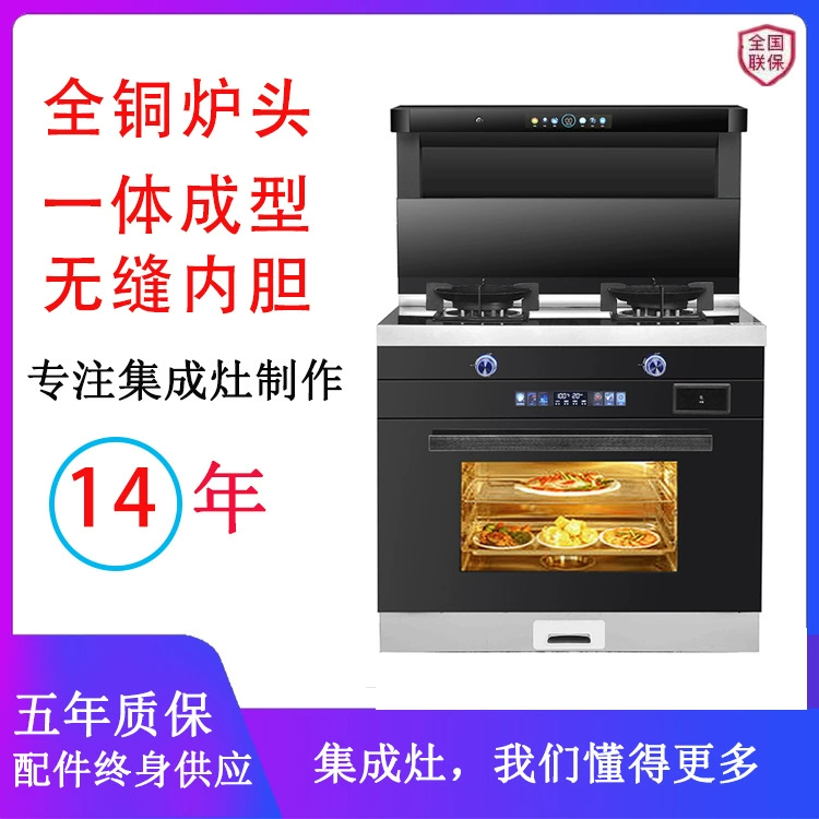 Многофункциональная Бытовая Пароварка, встроенная плита, вытяжка, газовая плита, костюм паровой Встроенная плита