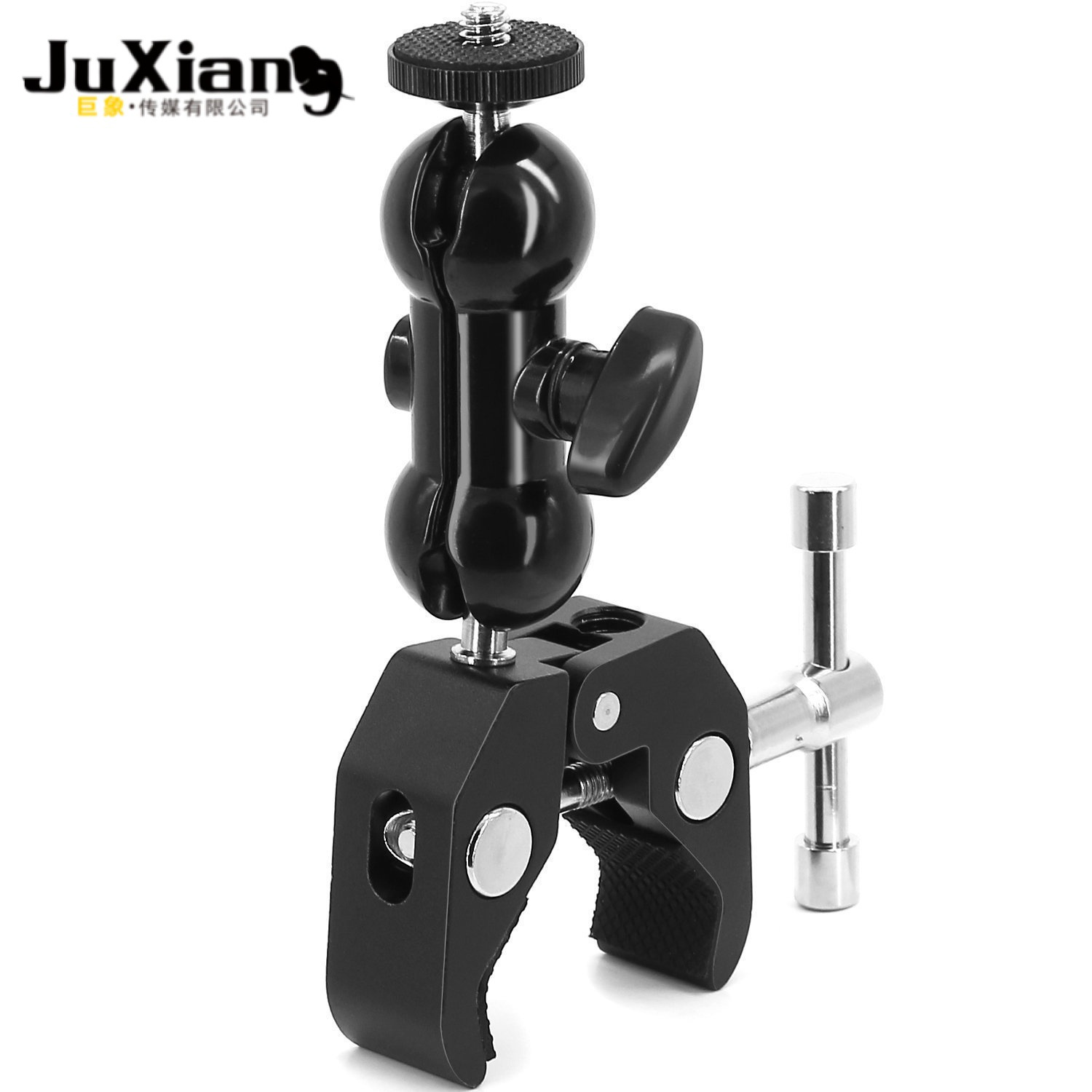 Soporte de mano mágica abrazadera de cangrejo soporte de mano extraño soporte universal Adaptador de monitor Chuck clip de soporte de doble cabeza