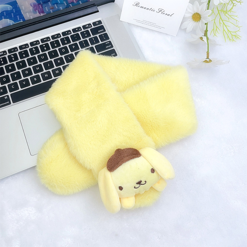 3 # 노란색 푸딩 개 스카프