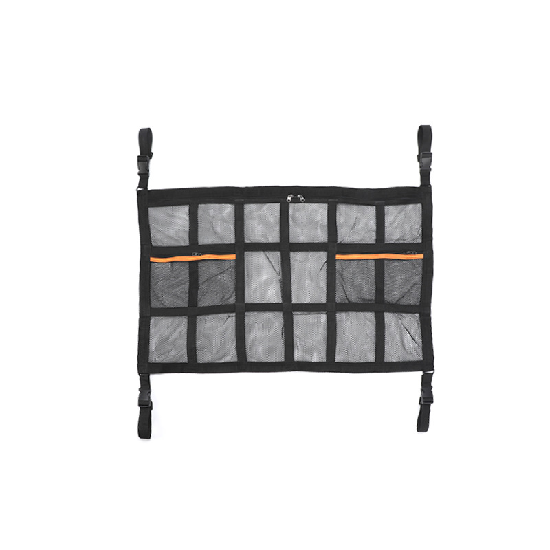 自動車用品メーカーが直接販売している物置箱の屋根収納ネット屋根荷物ネットポケット吊り式車載収納袋