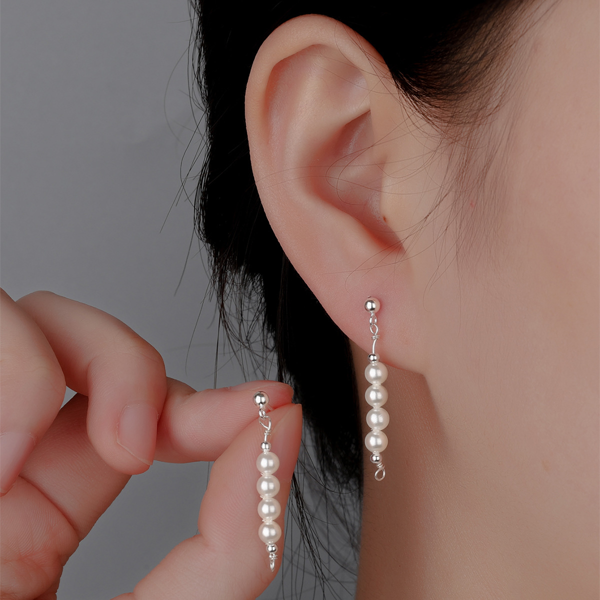 1g Weight 925 Sterling Silver Ear Needle Material Drop Earrings, Ear Studs Classification 1 Pair Quantity Daily Occasion 925 Sterling Silver Material Bow Knot Pattern All Seasons Season Women's Gender Plating Design Elegant, Simple Style Style 1 Pair 925 Sterling Silver 925 Sterling Silver Earrings Bow Knot Drop Earrings Ear Studs 1