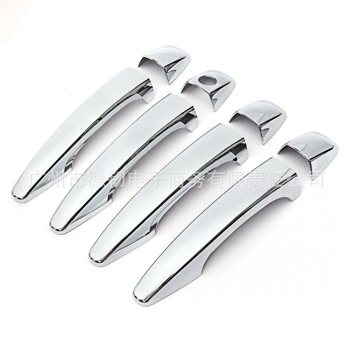 Suitable for 09-17 Toyota Avensis T270 Chrome Handle Sticker Door Handle Protective Cover Decoration