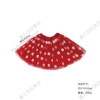 Red gauze skirt [white polka dot] 30cm