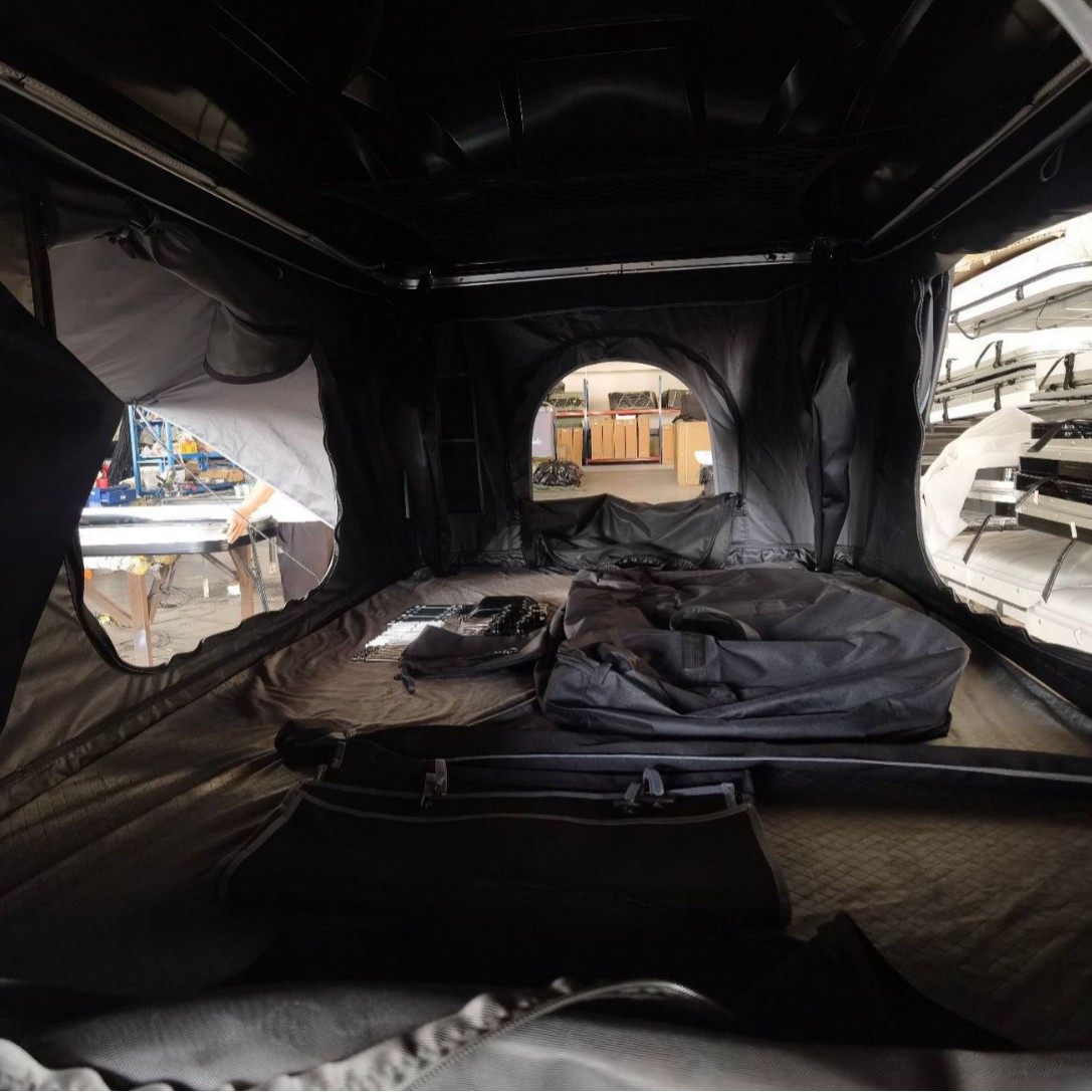 Plástico ABS gran sombrilla elevación vertical automática techo duro al aire libre a prueba de lluvia y protección solar gran sombrilla tienda de techo