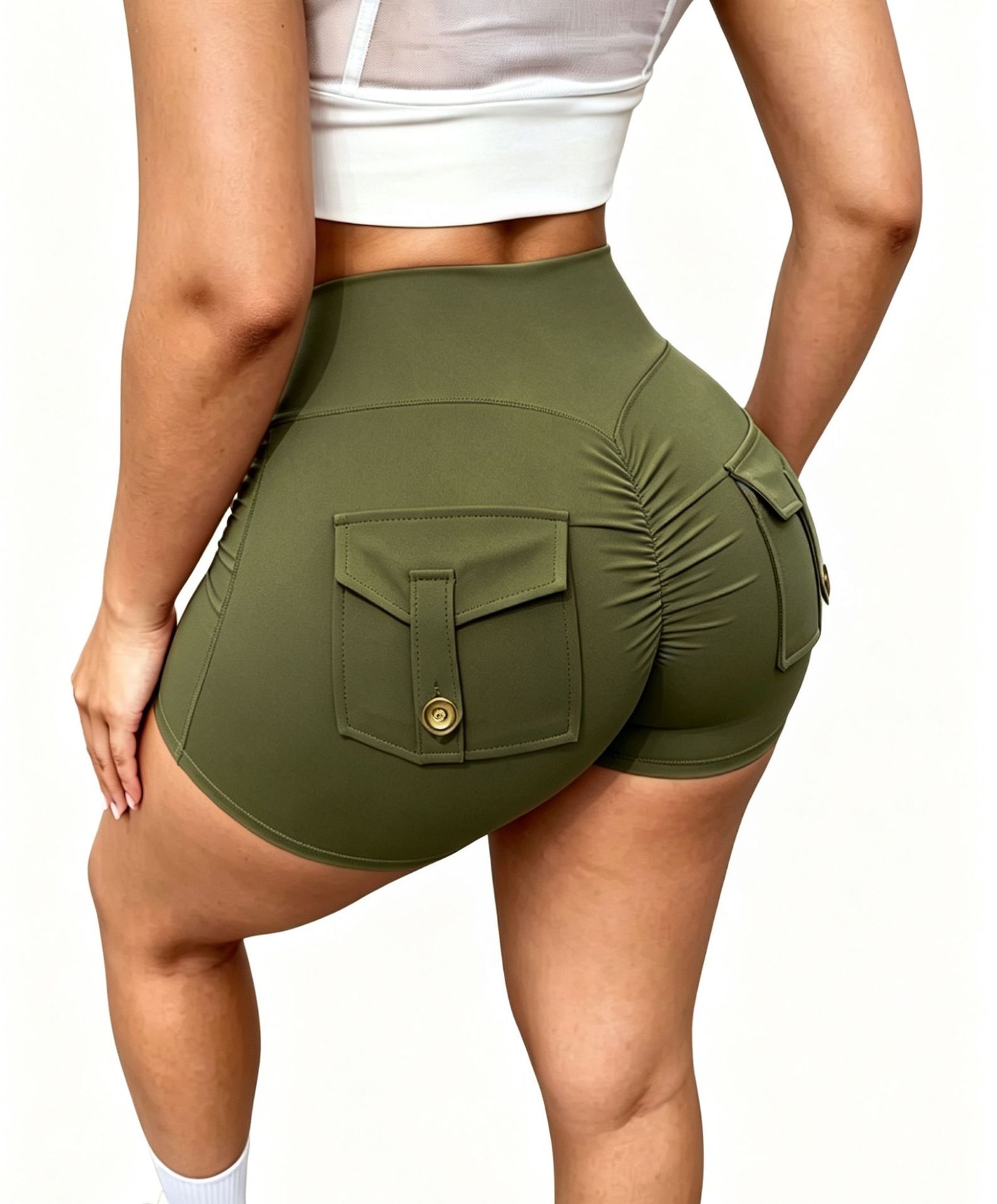 8135 verde militar B (poliéster)