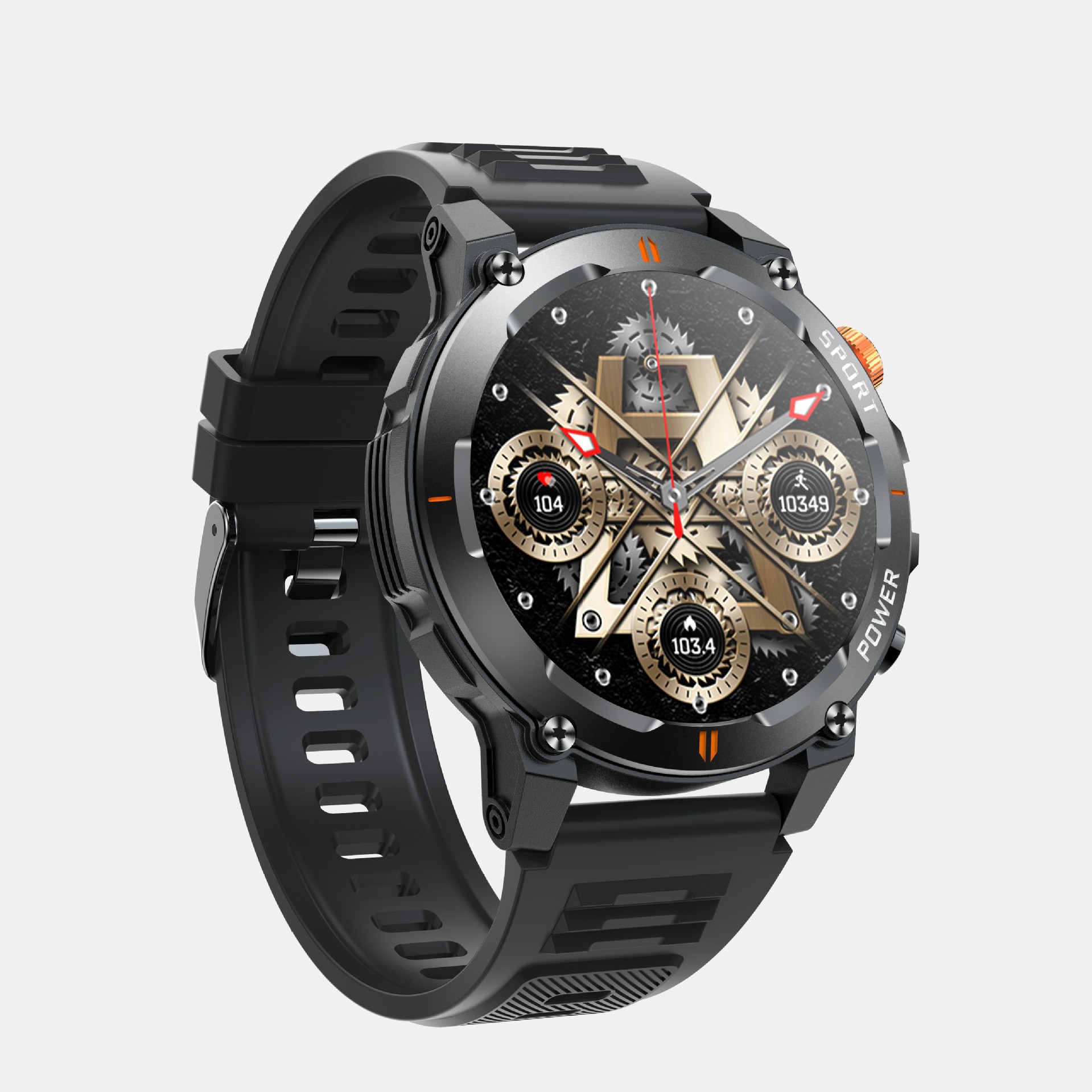 Nuevo reloj inteligente J300 transfronterizo 1.52 monitor de salud de pantalla grande de la frecuencia cardíaca deportiva linterna al aire libre