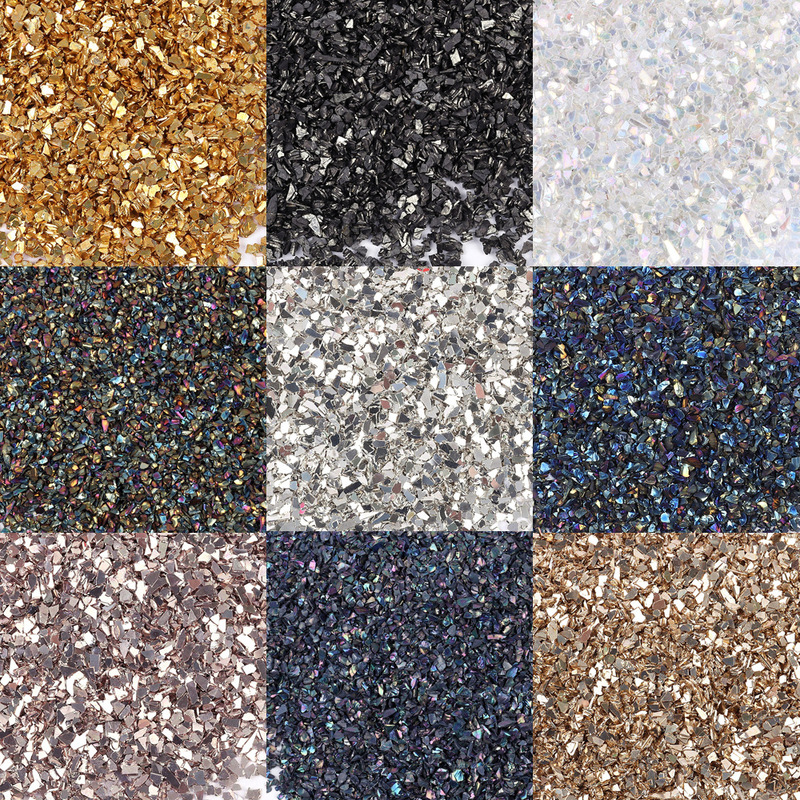 Cross-Border Small Particle Electroplating Asymmetrical Glass Gravel Pieces Handmade DIY Manicure Mobile Phone Decoration Special-Shaped Patch Cross-Border Small Particle Electroplating Asymmetrical Glass Gravel Pieces Handmade DIY Manicure Mobile Phone Decoration Special-Shaped Patch