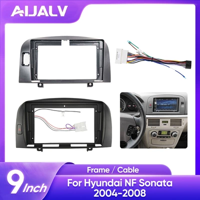 Cross-Border Special Supply Suitable for Hyundai / Yuxiang Navigation Car Frame Android Screen Panel Dvd Frame 04-08