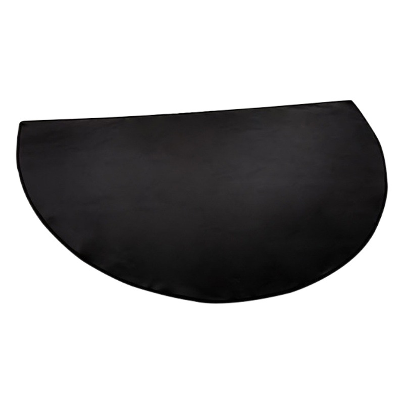 Transfronterizo caliente-venta de la chimenea de aislamiento estera de la fibra de vidrio de silicona a prueba de fuego chimenea antideslizante alfombra ignífuga alfombra