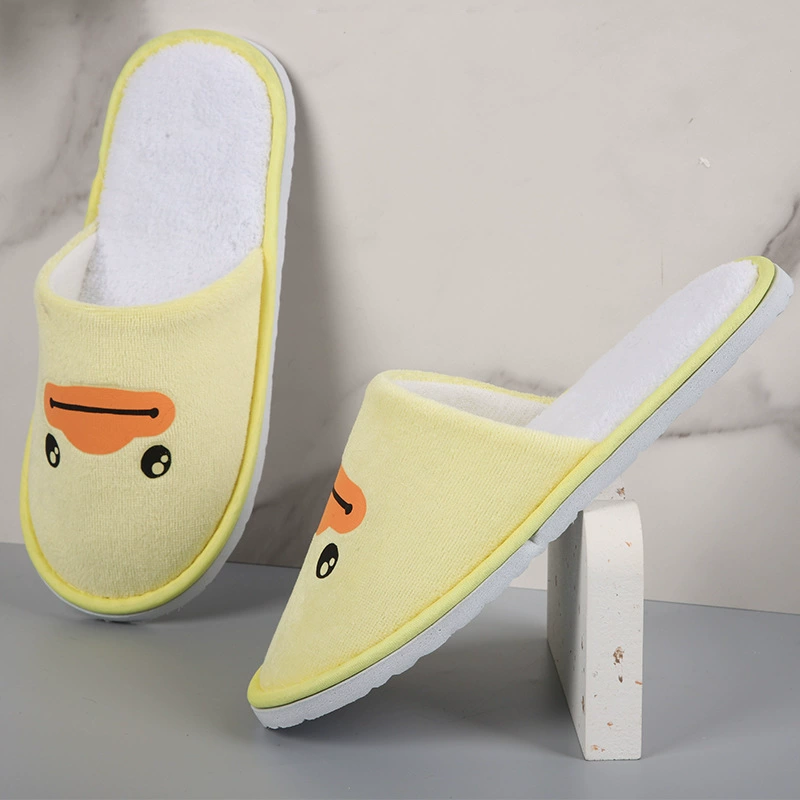 B.Duck детские нескользящие милые мультяшные тапочки для дома