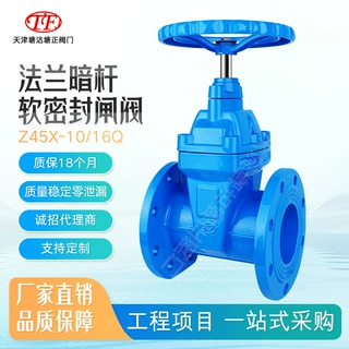 塘沽塘正阀门法兰暗杆闸阀球墨铸铁材质DN40-DN1600用于排水系统