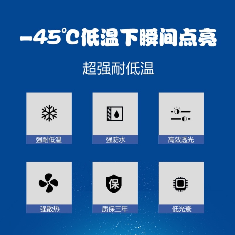 LED冷蔵庫専用ランプ防水防湿防爆低温三防ランプ10w20ワットトイレランプ浴室|undefined