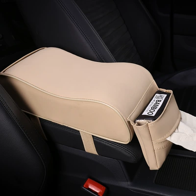 cushion lengthened central handle cover, Armrest box pad