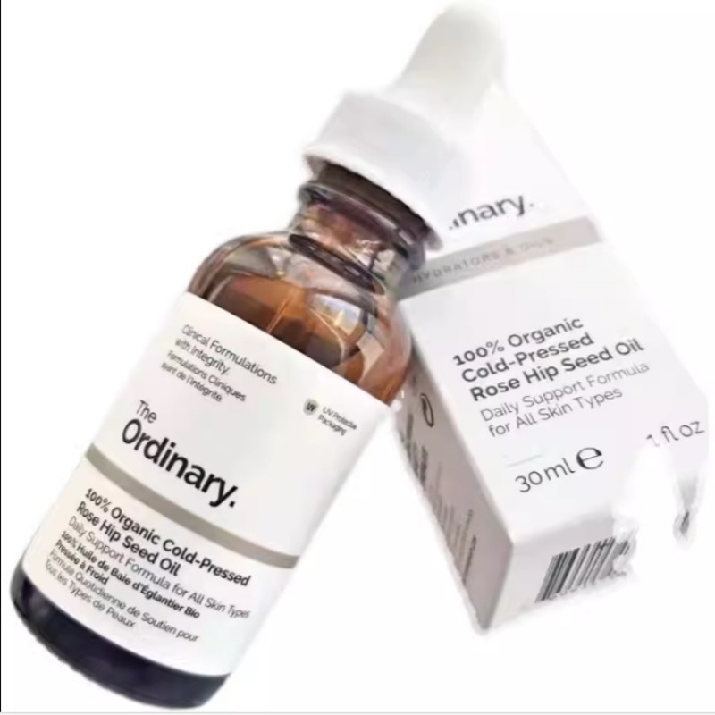 现货 The Ordinary 100%纯度冷榨有机玫瑰果油均匀肤色30ml|undefined
