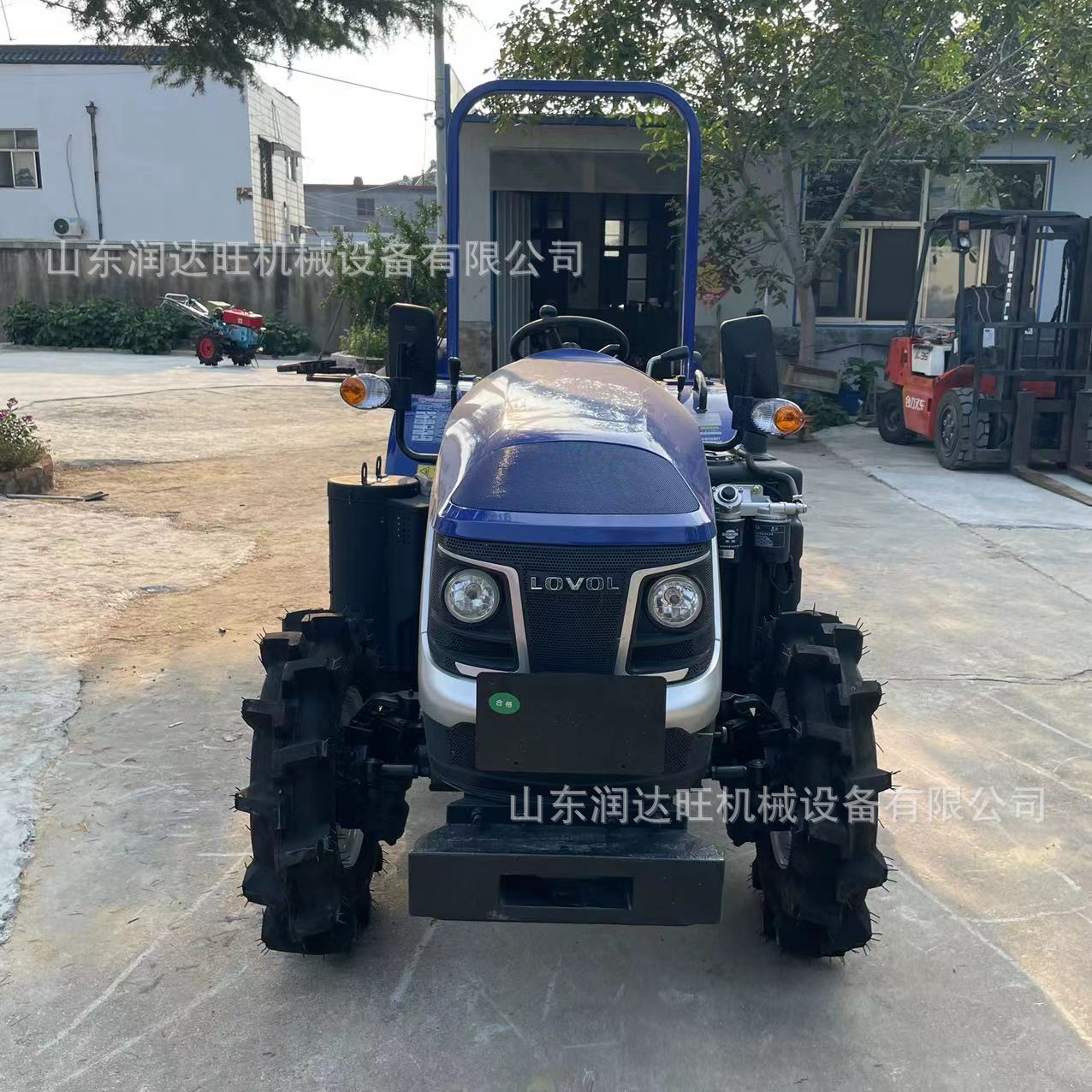 新车雷沃欧豹704-2EF2果园大棚拖拉机 爬行档大棚犁地机 补后提车