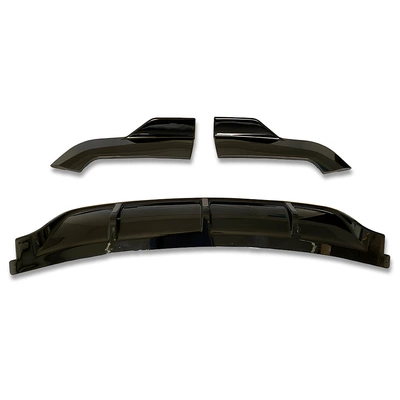 Suitable for Bmw X5 (14-18) F15 Black Warrior Rear Lip Car Modification Parts, Large Quantity, Excellent Price, Factory Direct Sales (Fixed wind wing) - glossy-black