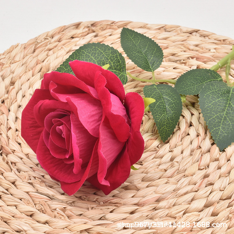 large flannel light rose red