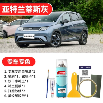 White Touch-Up Paint Pen for, Avtomobil boya qələmləri - atlantis-gray-emergency-repair