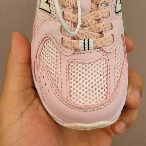 Putian children's shoes 530 sporty elastic leisure mesh trendy shoes NB school shoes for boys and girls, dropshipping one piece