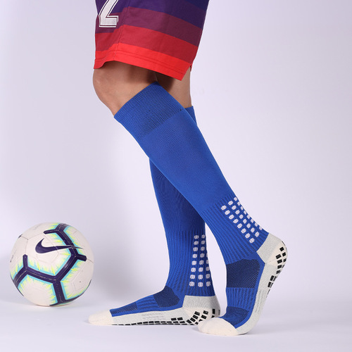 Men's Long Football Socks, Professional Competition & Training Socks for Adults – Thick, Durable, with Non-Slip TPR Sole and Towel-Like Bottom, Wholesale Price