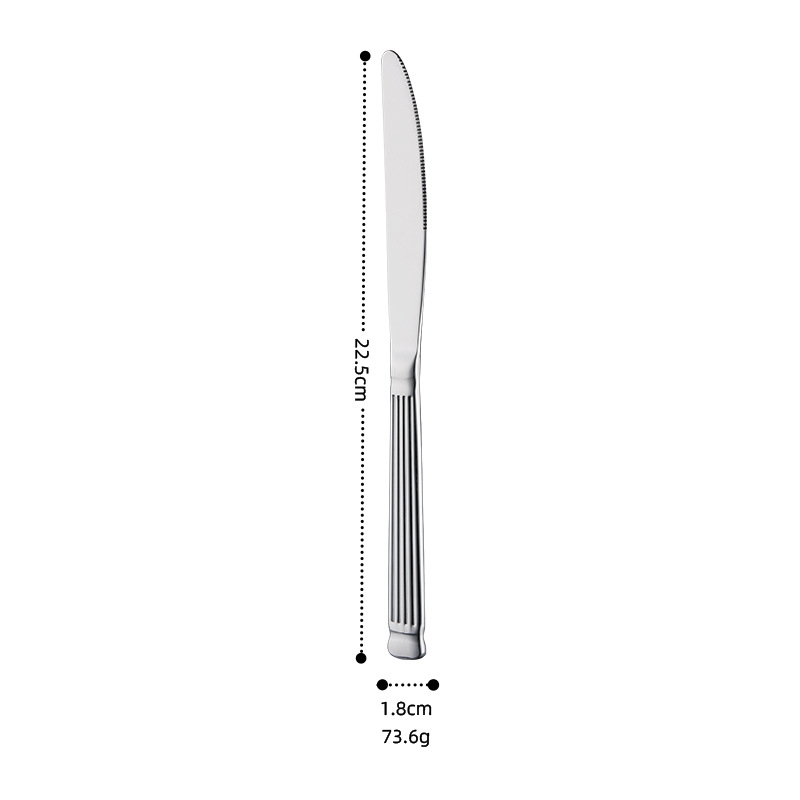 C334B 스트레이트 그레인 테이블 나이프