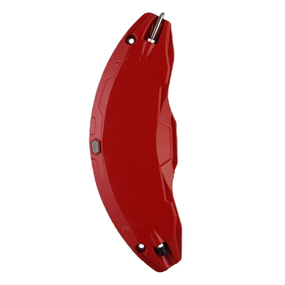 Suitable for Tesla Model 3/Y New Model Special Car Aluminum Alloy Brake Caliper Cover Wheel Decoration (Brake caliper cover) - red-set-of-four-covers