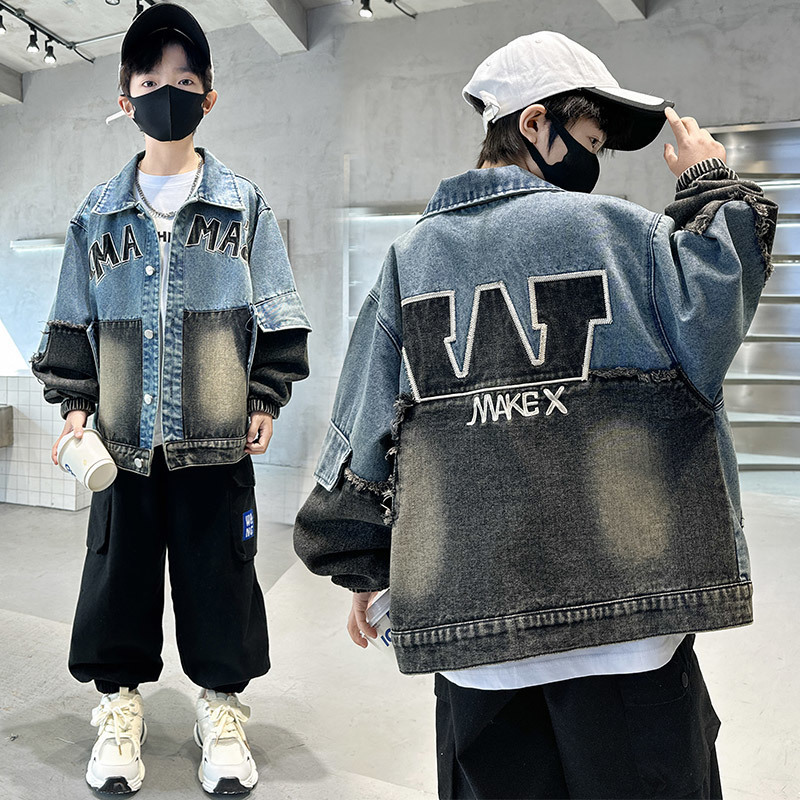 재킷 크라운 자수