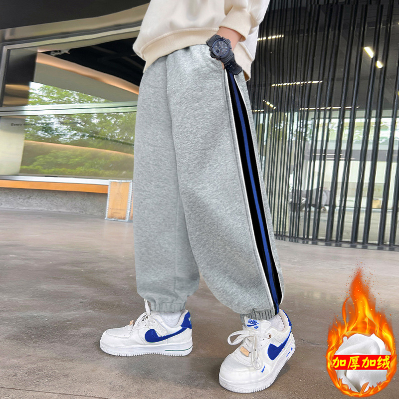 유행 포켓 그레이 (두꺼운 기모)