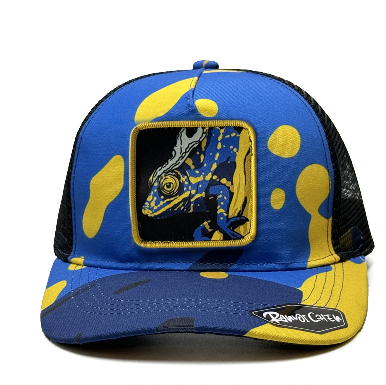 Graffiti Printed Baseball Cap Animal Fan Embroidered Flower Hat Mesh Cap Outdoor Casual Sunnet Hat Male_voghion.com