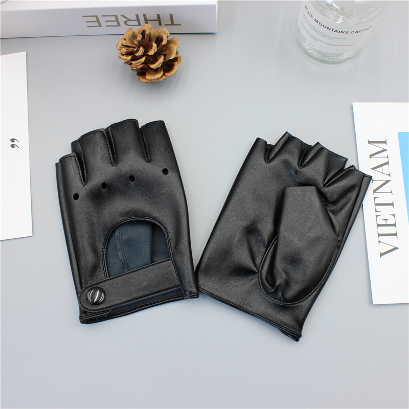 여성 손등 스냅 버튼 블랙