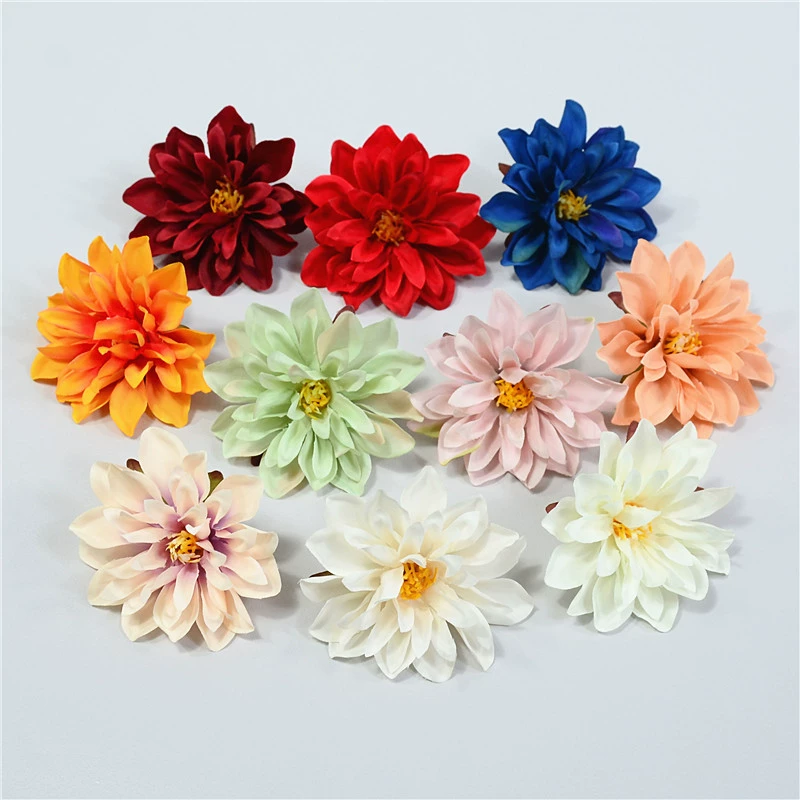 Искусственный маленький цветок эпифиллума 8 см цветок оптом этнический головной убор изготовление гирлянды Цветочная композиция материал ручной работы декоративный шляпный цветок