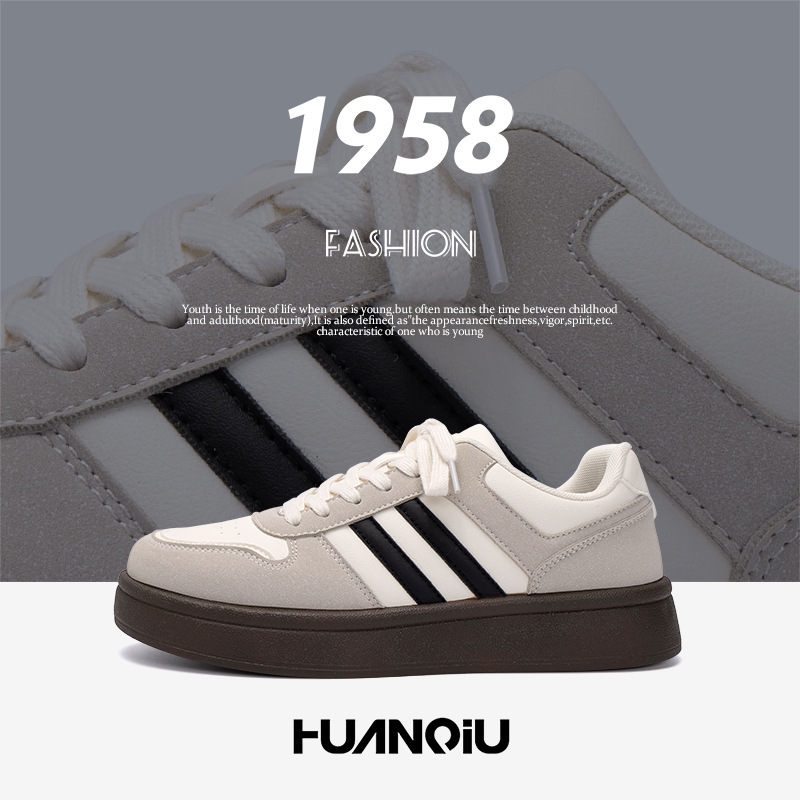 Universal Sneakers Men's All-match New Arrival ZHQ68119N Spring Men's Shoes Casual Thick-soled Men's German Training Shoes Trendy Shoes