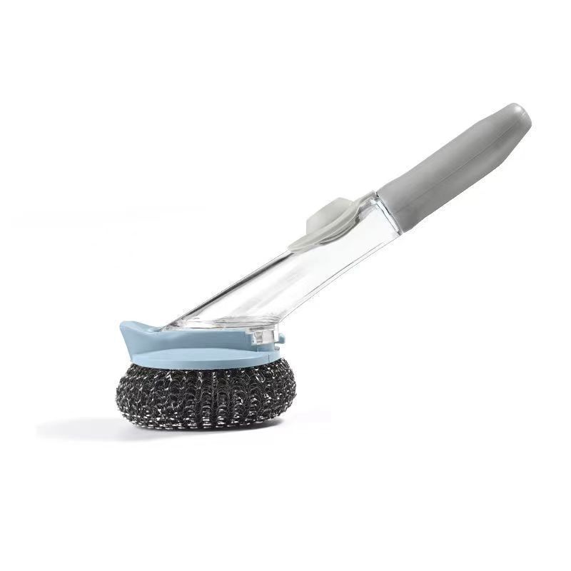 긴 손잡이 브러시 + 스틸 와이어 볼 업그레이드 (특허)