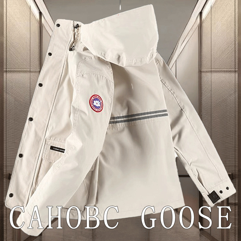 [High Quality] 2026 Spring/Summer Workwear Men's and Women's Hooded Zipper Windproof Jacket/Sports Windbreaker/Coat