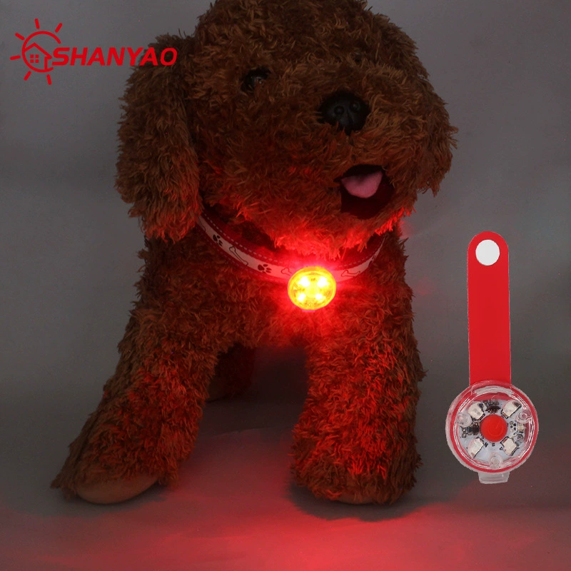 Светодиодный светящийся кулон, водонепроницаемый фонарик, подвеска для домашних животных, уличная предупредительная бирка для прогулок с собакой, светящийся кулон с зарядкой через USB