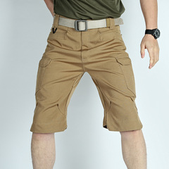Bestselling ix7 Tactical Shorts Camouflage 7/8 Pants Grid Fabric Durable Multi-Pocket Storm Pants