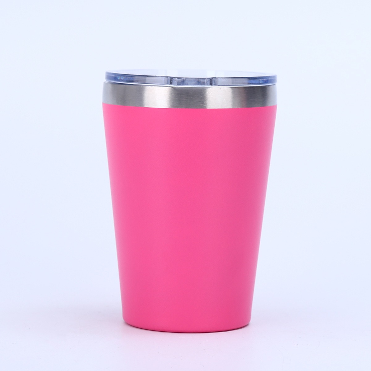 Transfronterizo simple taza de automóvil de 12oz 304 taza de acero inoxidable de doble capa vacío taza portátil logo personalizado