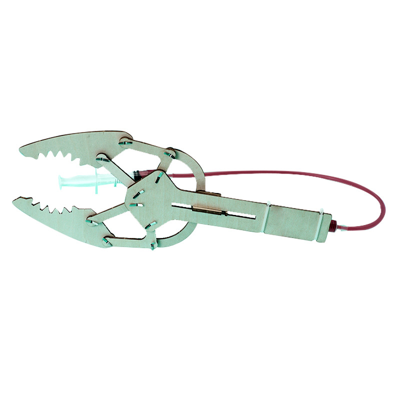 Ciencia y tecnología, pequeños inventos, juguetes de experimentos científicos, rompecabezas para estudiantes de primaria, brazos robóticos hidráulicos de bricolaje para niños