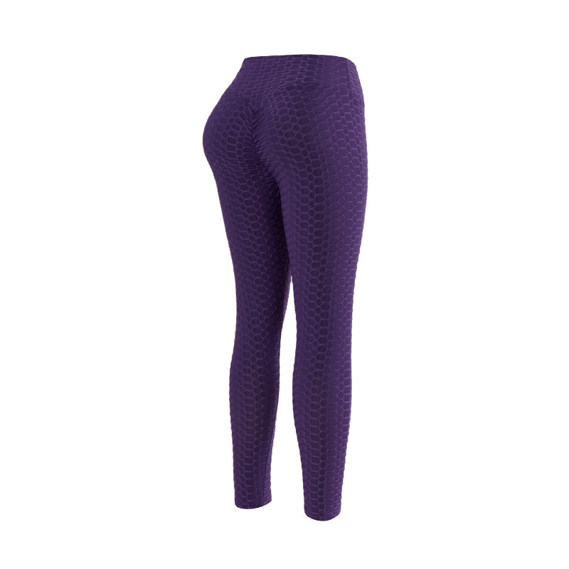 burbuja alta elástica cintura alta cadera yoga leggings nihaostyles vendedor al por mayor de ropa NSXPF70565